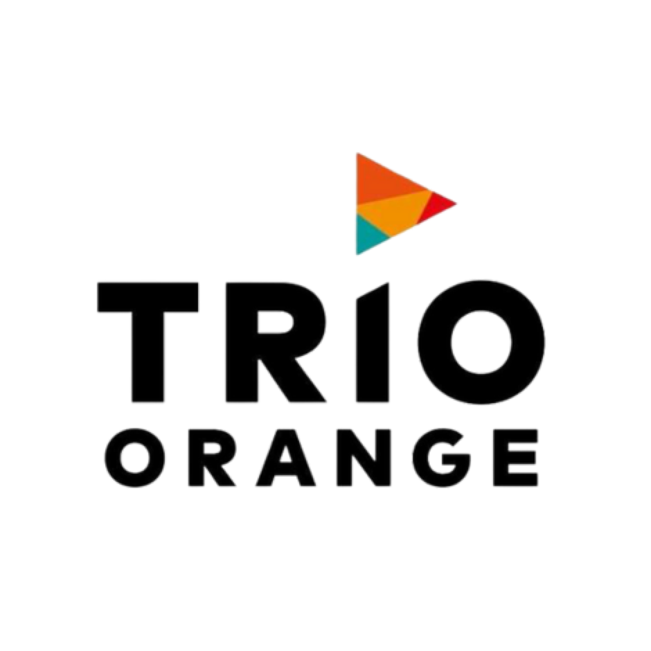 trio orange carré