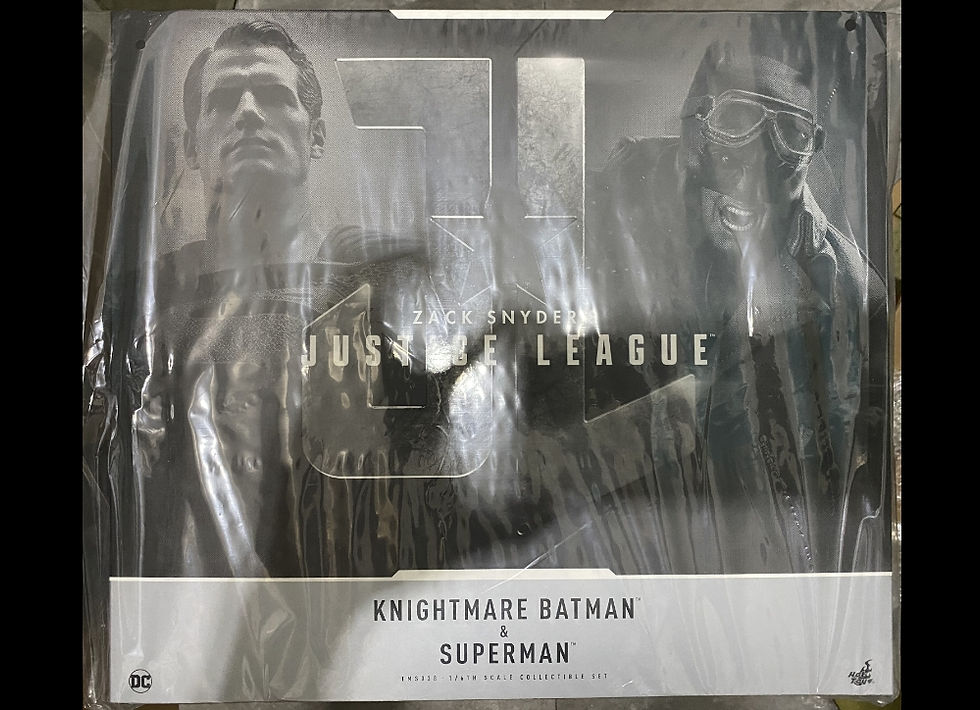 Ready Hot Toys TMS038 Zack Snyder's Justice League Knightmare Batman Superman
