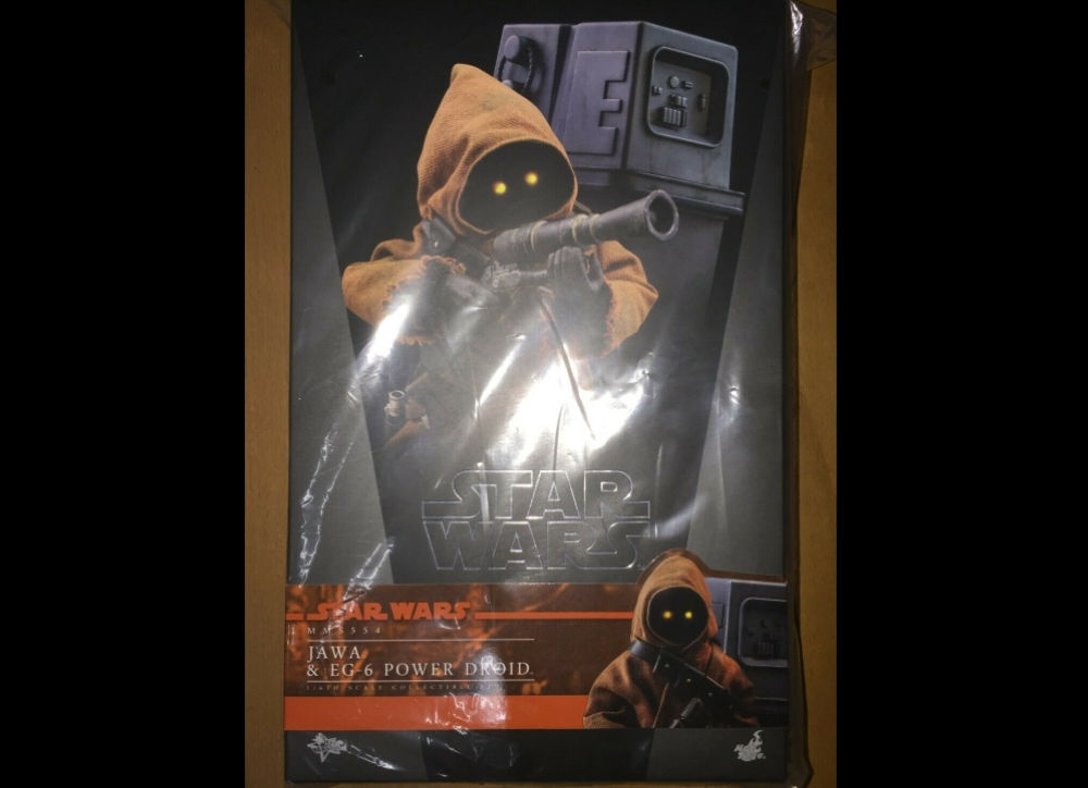 Hot Toys MMS554 STAR WARS IV A NEW HOPE 1/6 JAWA & EG-6 POWER DROID