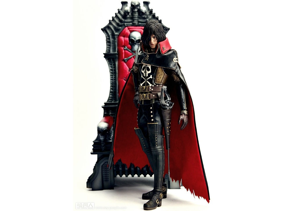HOT TOYS MMS223 SPACE PIRATE 1/6 CAPTAIN HARLOCK Non-refundable!