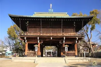 庵治石と石切神社