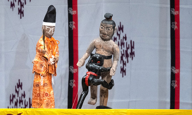 傀儡舞の住吉様