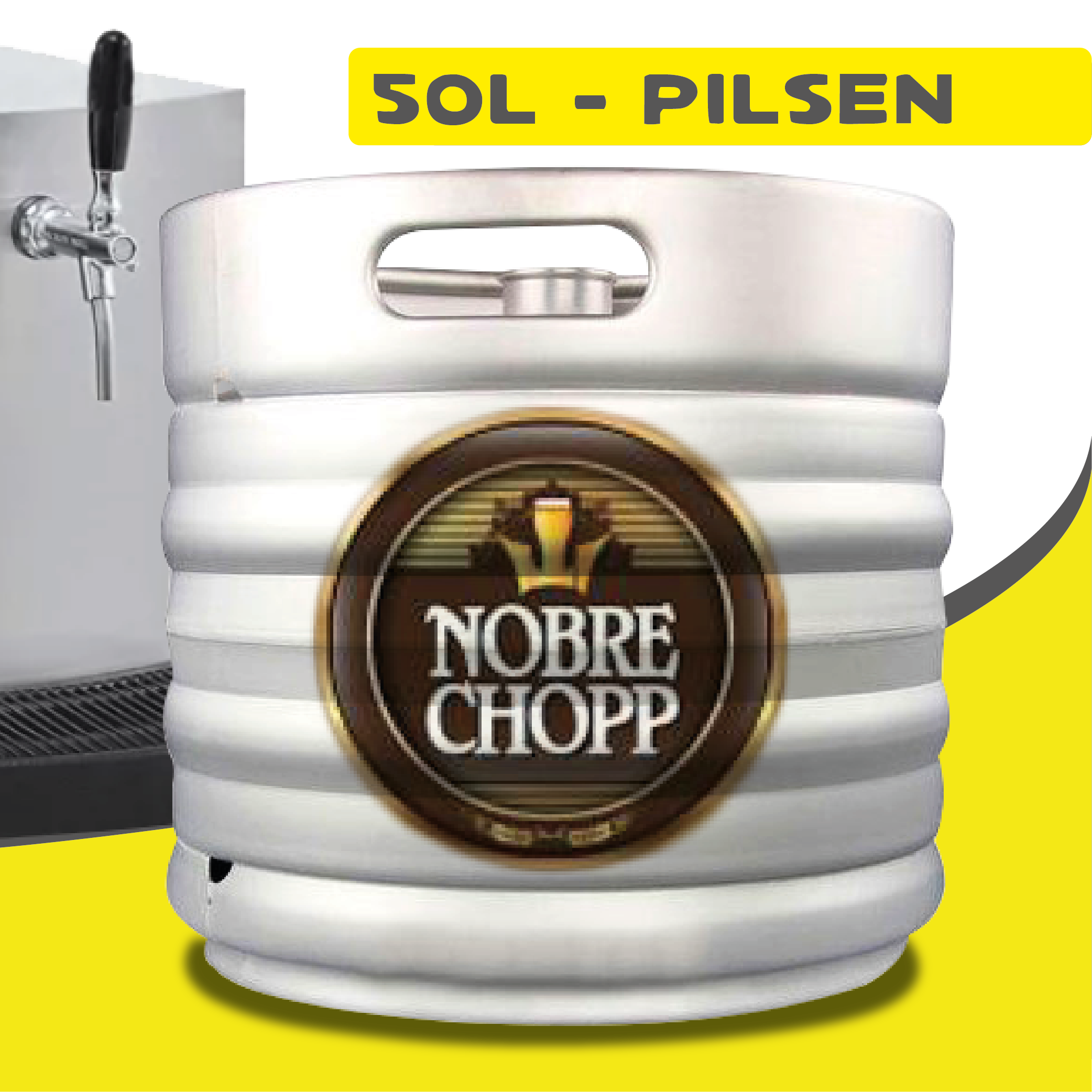 Chopp Nobre Pilsen - 50L