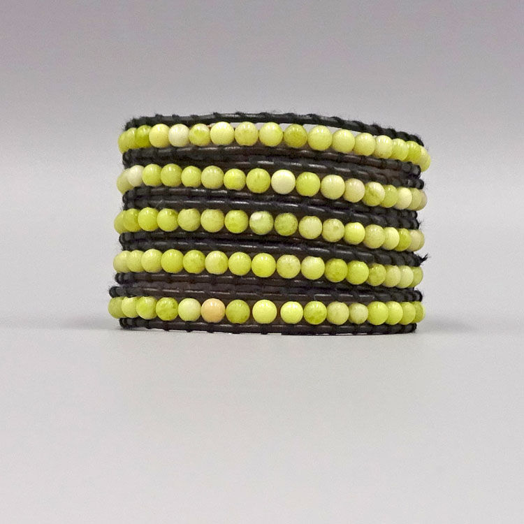 Thumbnail: Lemon 'Jade' Wrap Bracelet