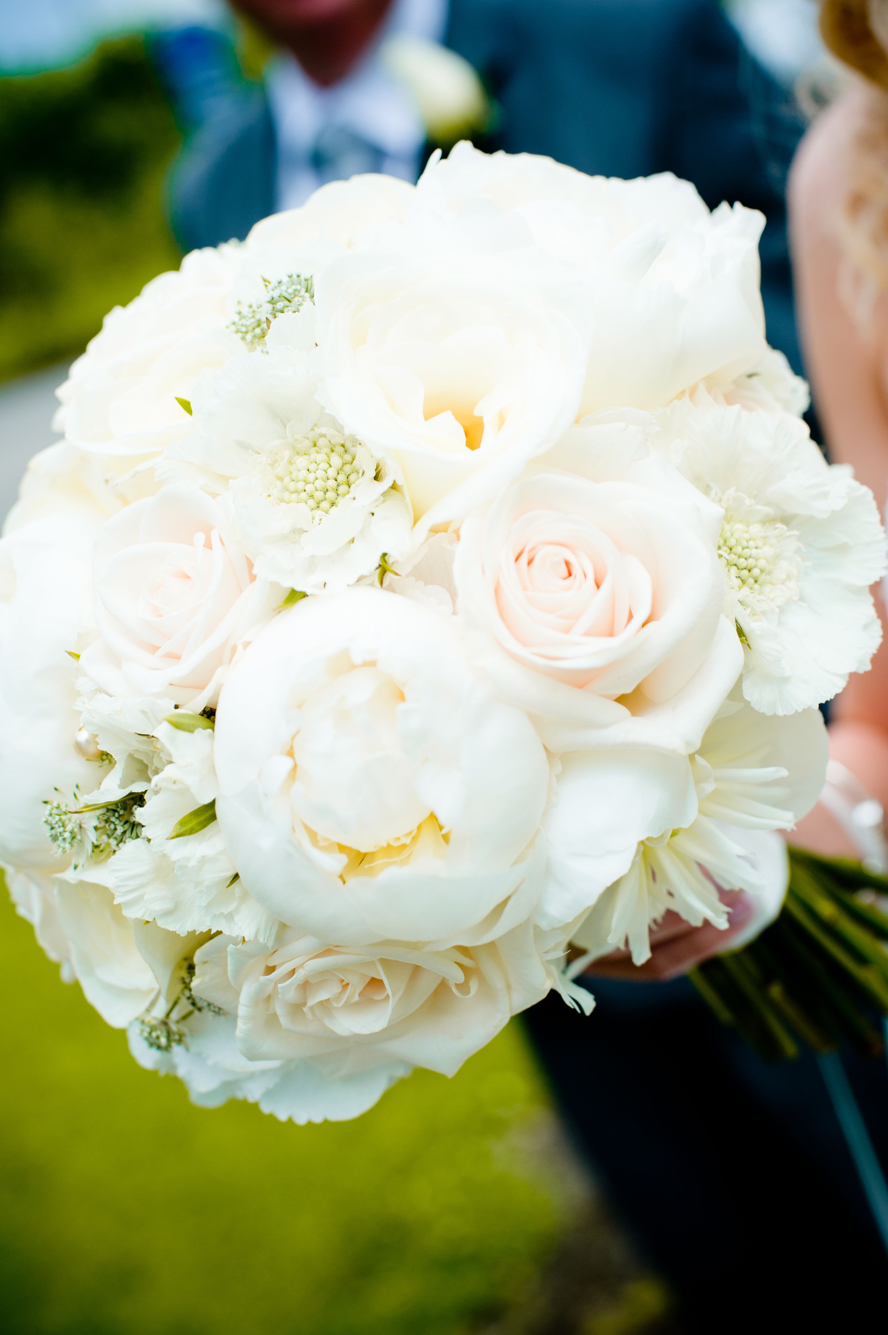 Peony brides bouquet