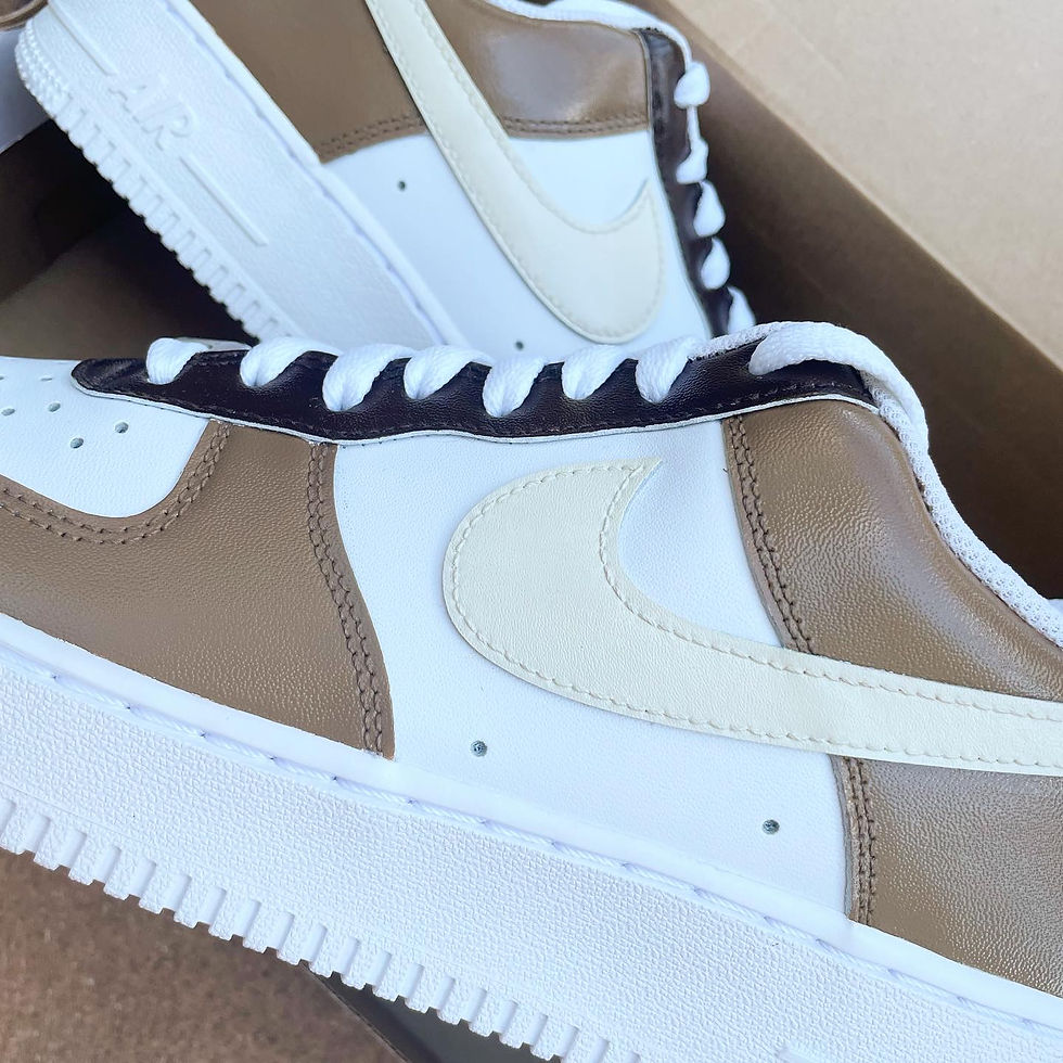 Thumbnail: Café con leche Colorblock AF1s