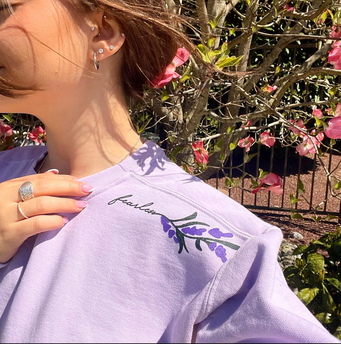 "Fearless" Crewneck Sweatshirt