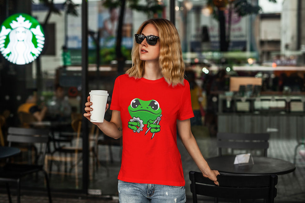 Miniature : T-shirt pour femmes – Collection Professionnelle Escaping Frogs™