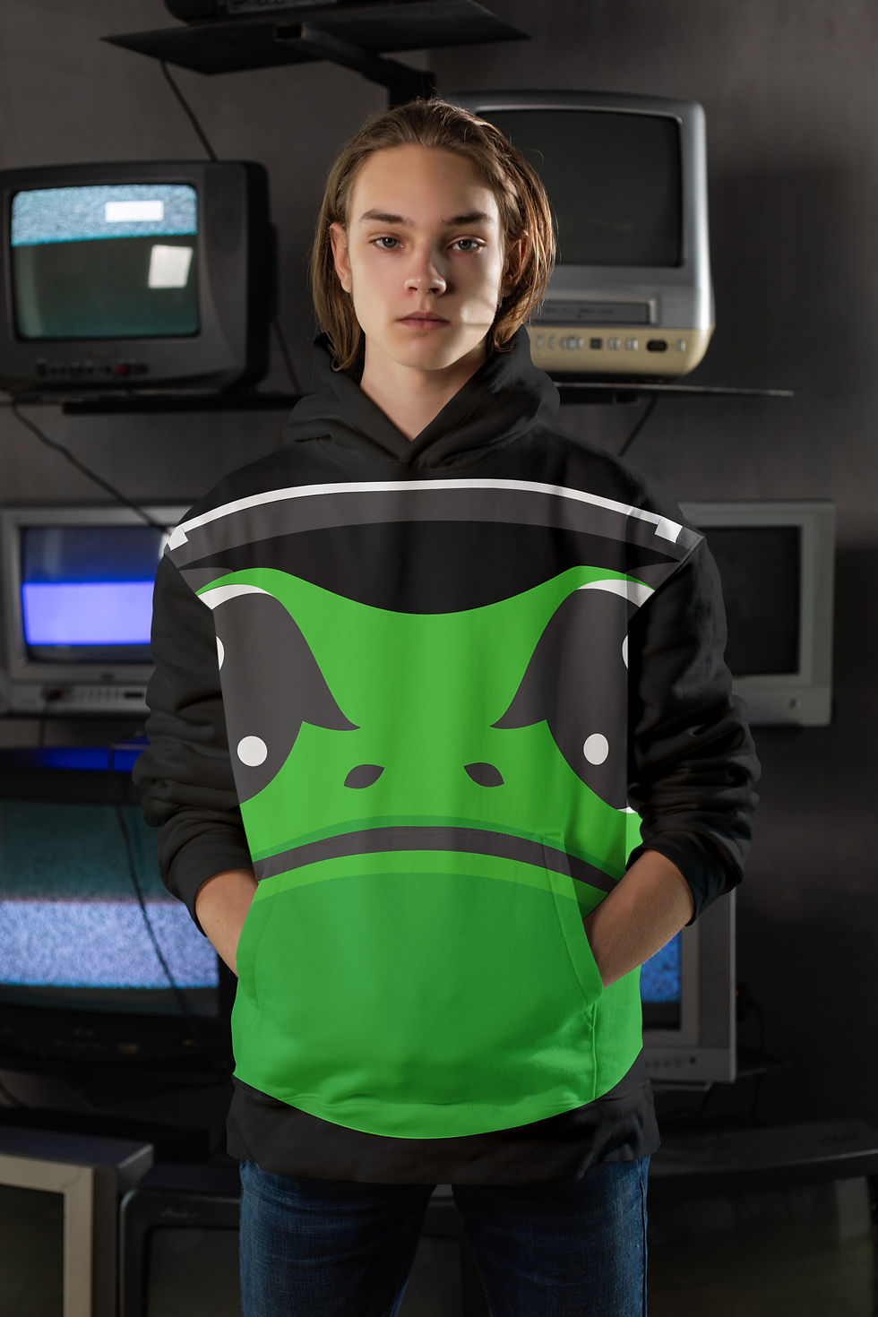 Thumbnail: Escaping Frogs™ Statement Hoodie