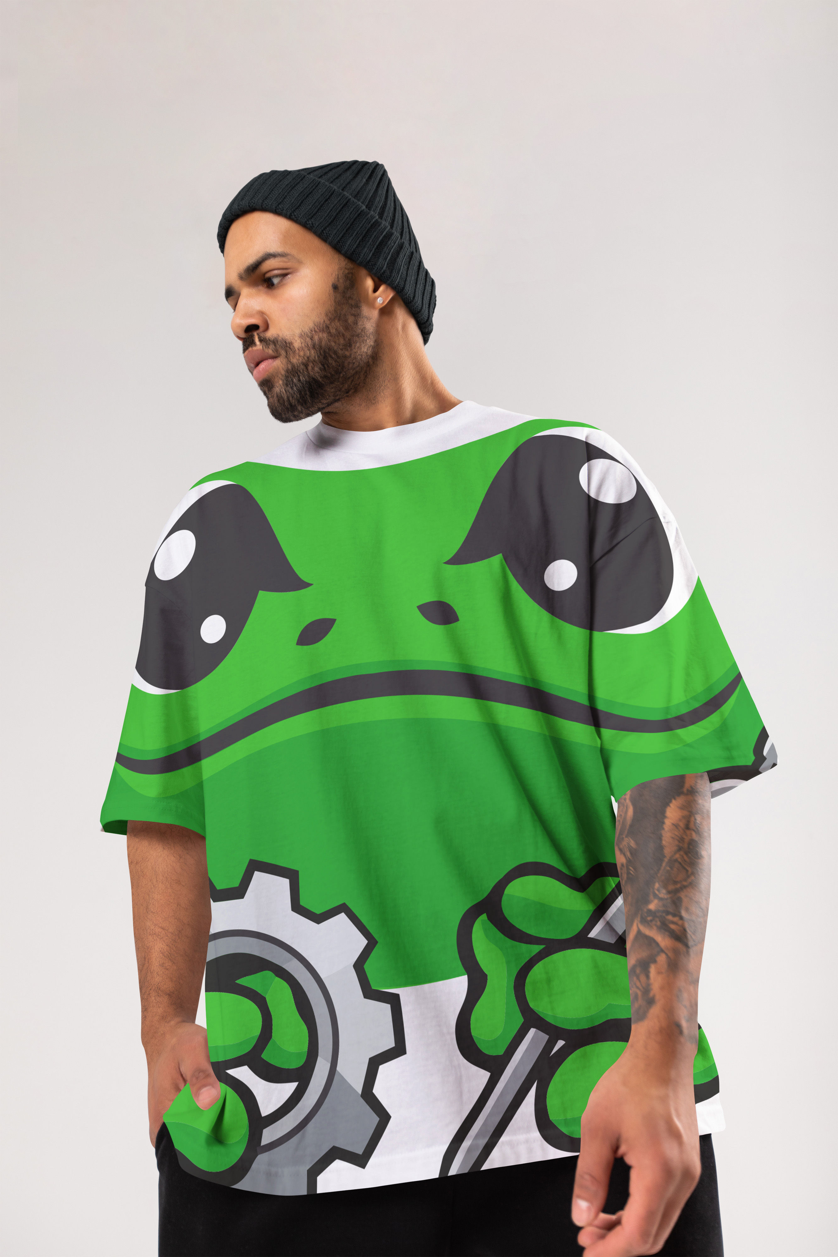 Escaping Frogs™ Professional Fields Oversize Tee - Men
