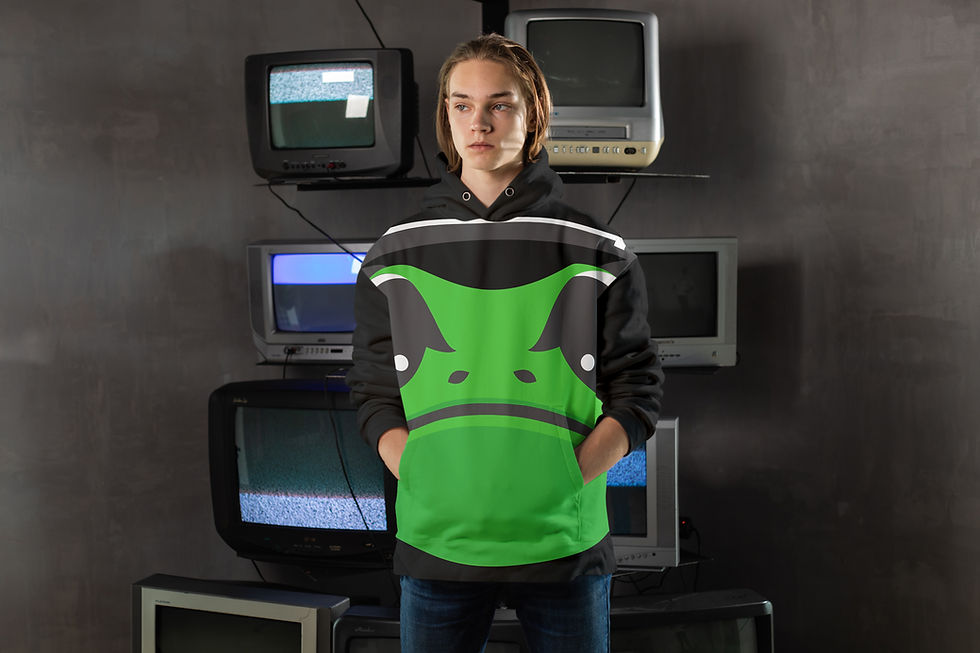 Thumbnail: Escaping Frogs™ Statement Hoodie