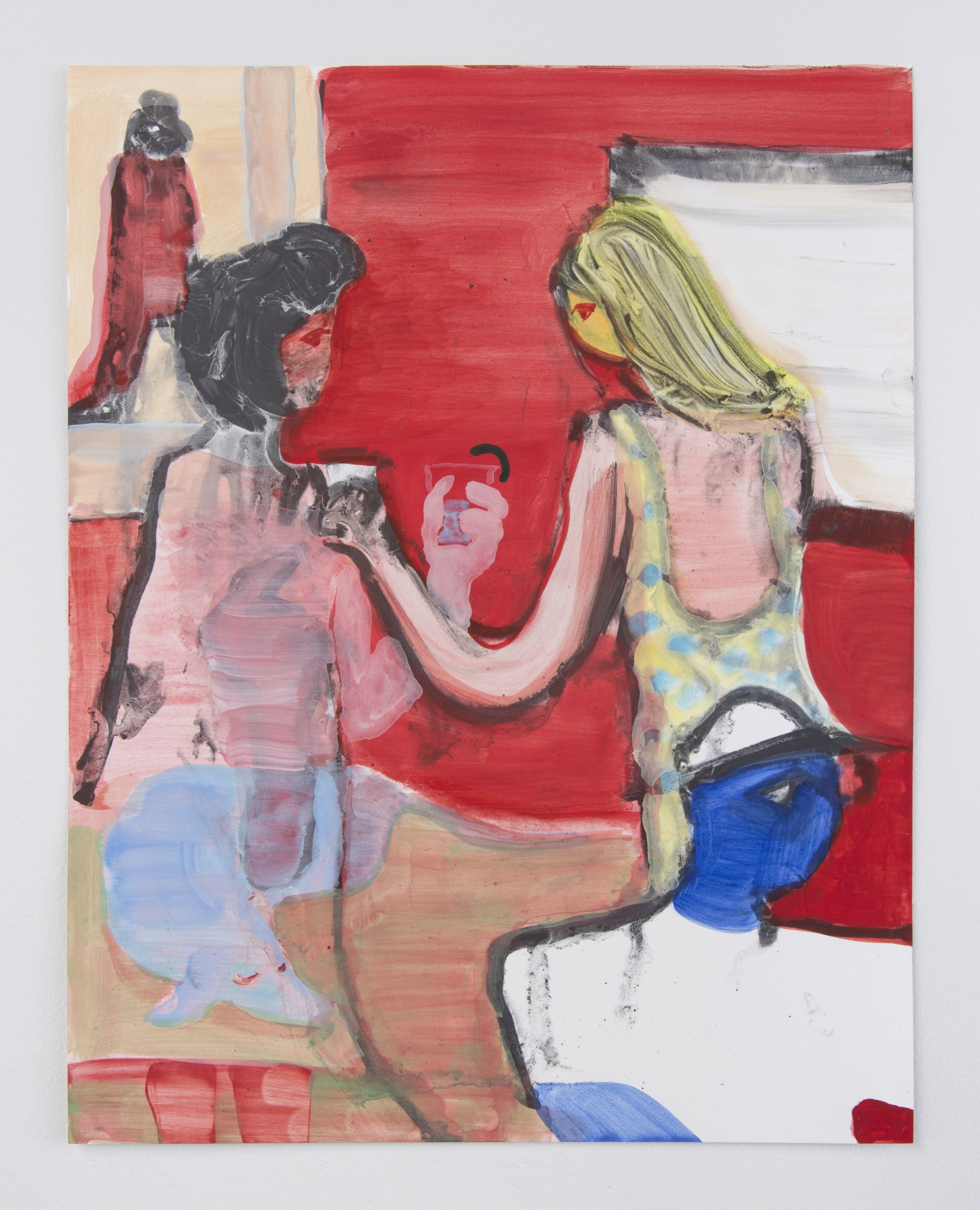 Drawing for At an opening party