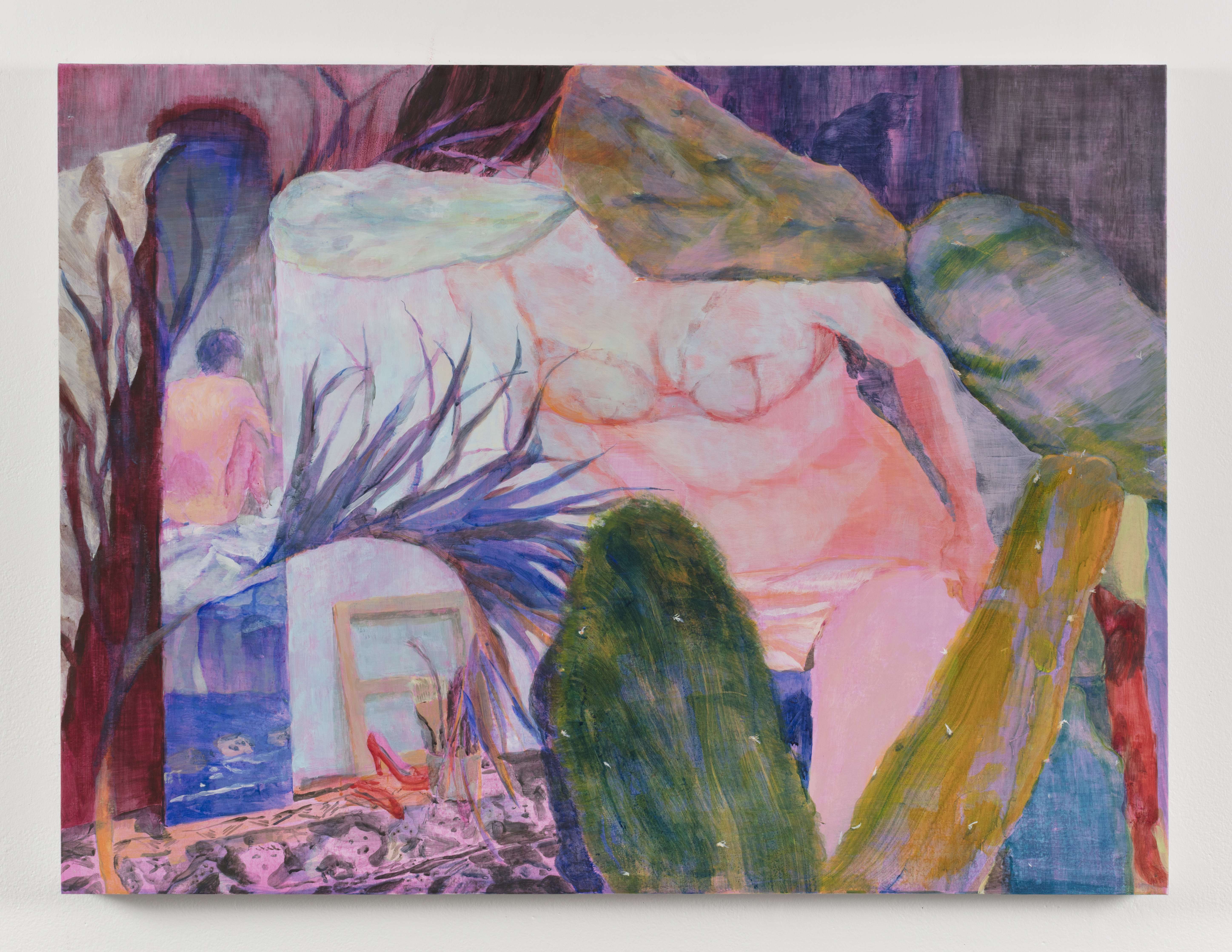 A painter and her model