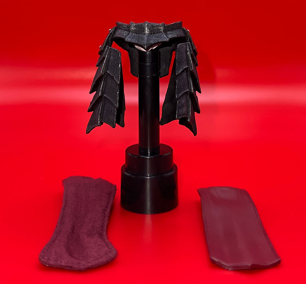 LADY AVARONA - WAIST ARMOR W/ RED LOIN CLOTH (SOFT & PLASTIC)-MYTHIC LEGION