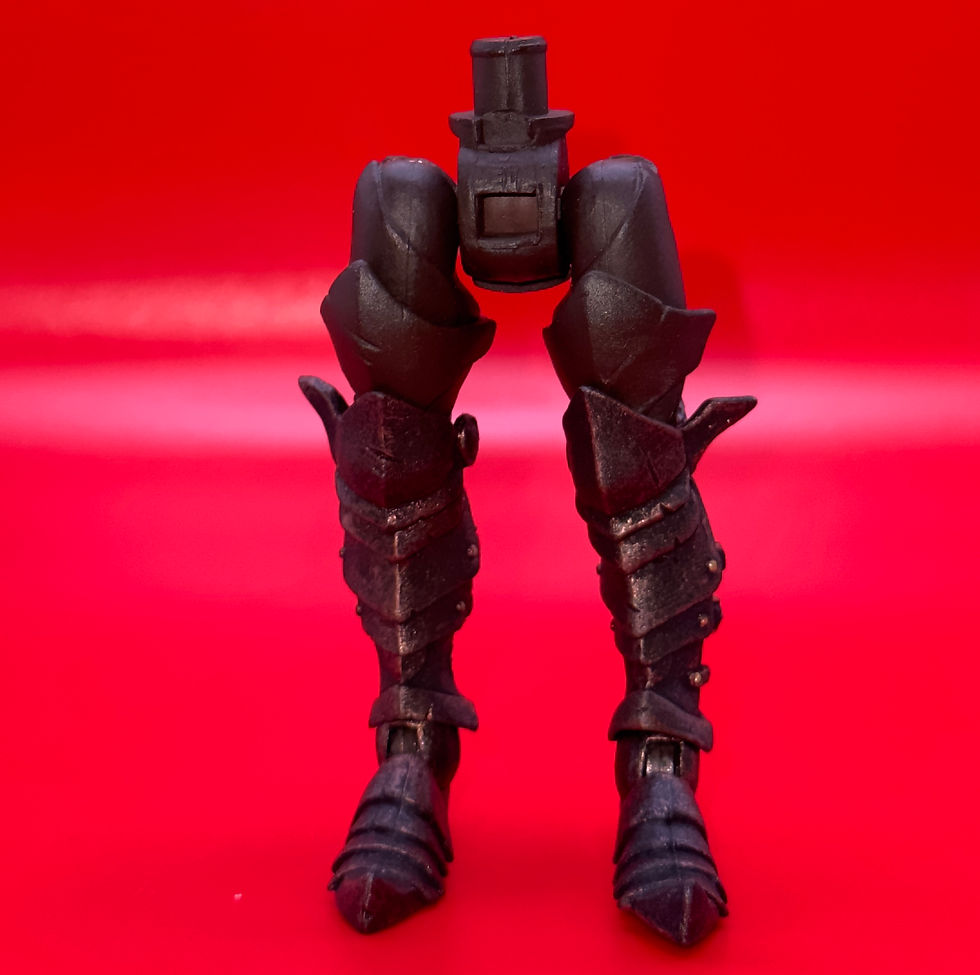 SWIGG - LEGS W/ SHIN ARMOR & ARMOR FEET -MYTHIC LEGION