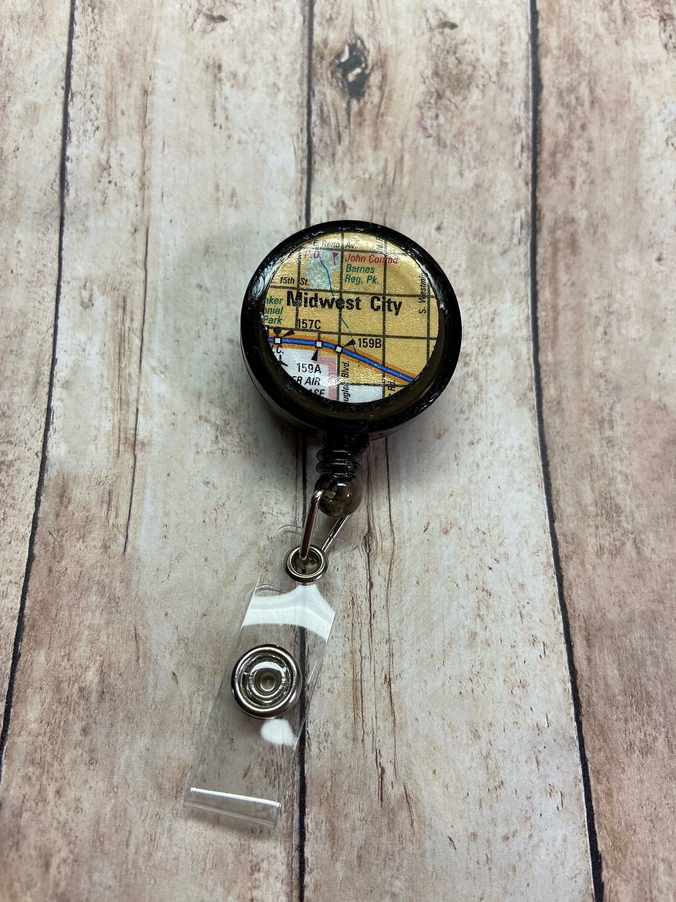 Thumbnail: Midwest City, Oklahoma ID Badge Reel/ID Holder