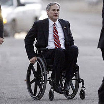 Texas Governor Greg Abbott's Pre-Existing Condition