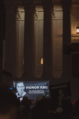 Honor RBG. No Confirmation Until Inauguration. Yash Mori
