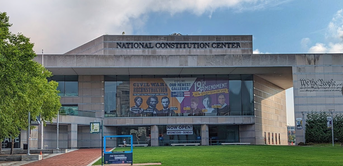 Harris & Trump Debate at National Constitution Center while BLOCKING the Equal Rights Amendment!