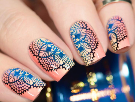 NAIL ART IDEAS using Born Pretty x KunCat nail polish set |Stamping