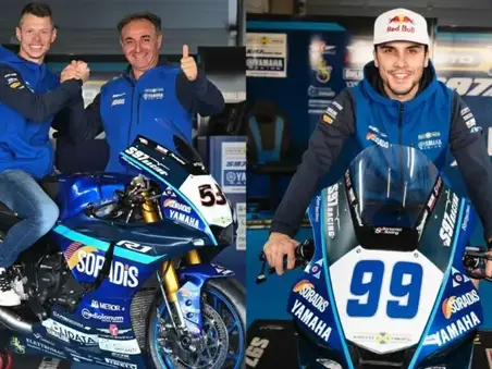 Le fils Sofuoglu passe en WSBK aux côtés de Tito Rabat sur une Yamaha.