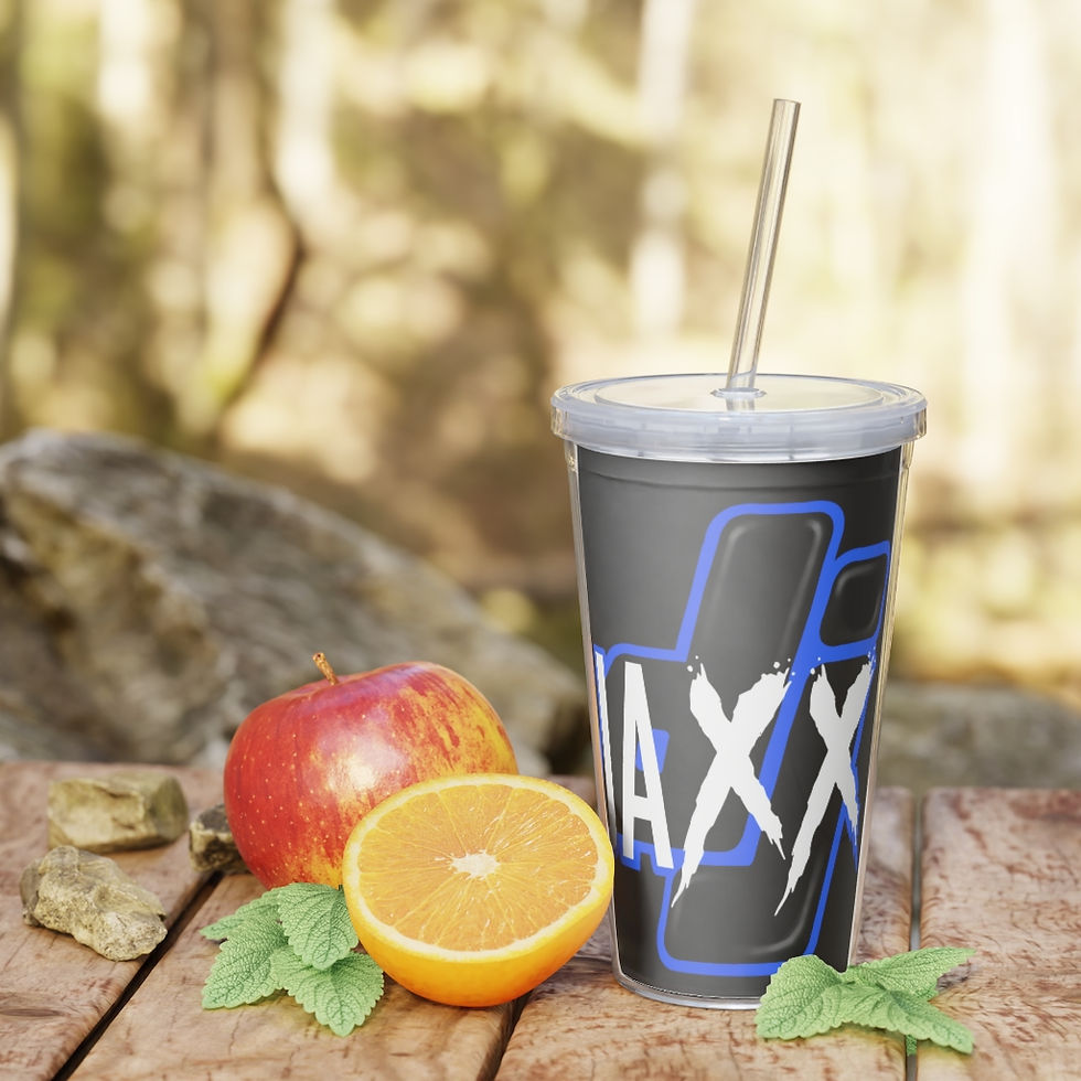 Thumbnail: Copy of Plastic Tumbler with Straw