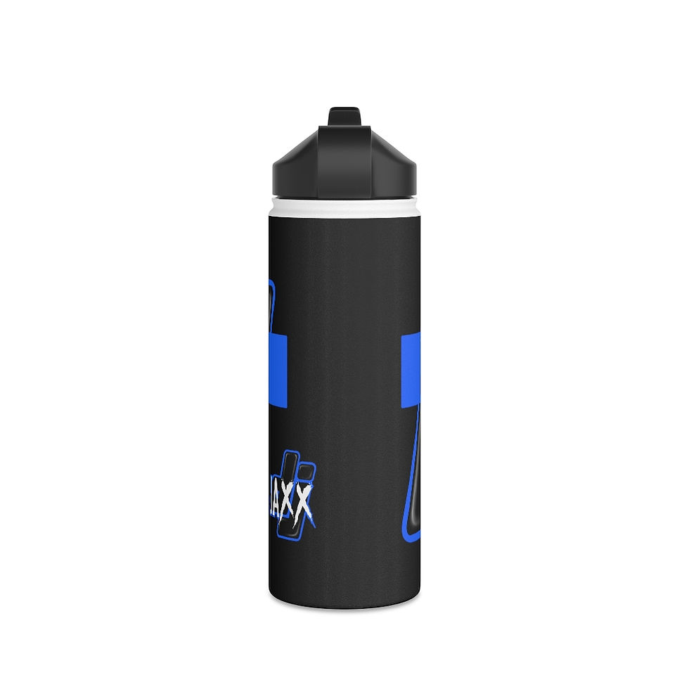 Thumbnail: ProJaks Jaxx Stainless Steel Water Bottle, Standard Lid