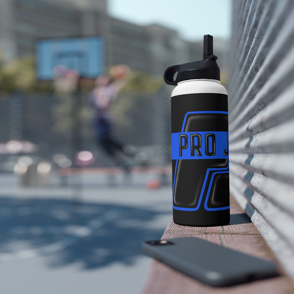 Thumbnail: ProJaks Jaxx Stainless Steel Water Bottle, Standard Lid