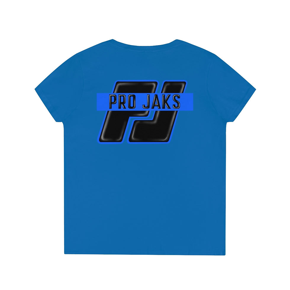 Thumbnail: Ladies' V-Neck T-Shirt DJ ReMixx