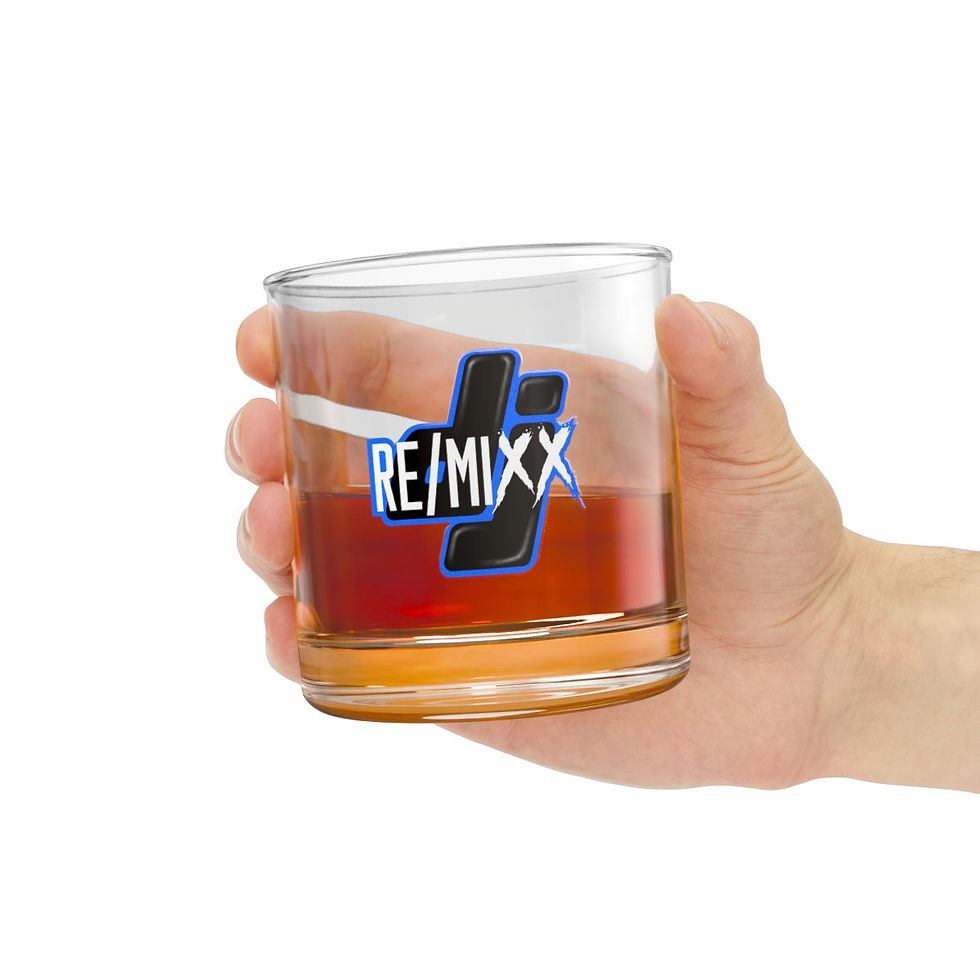 Thumbnail: DJ Re/Mixx Rocks Glass, 10oz