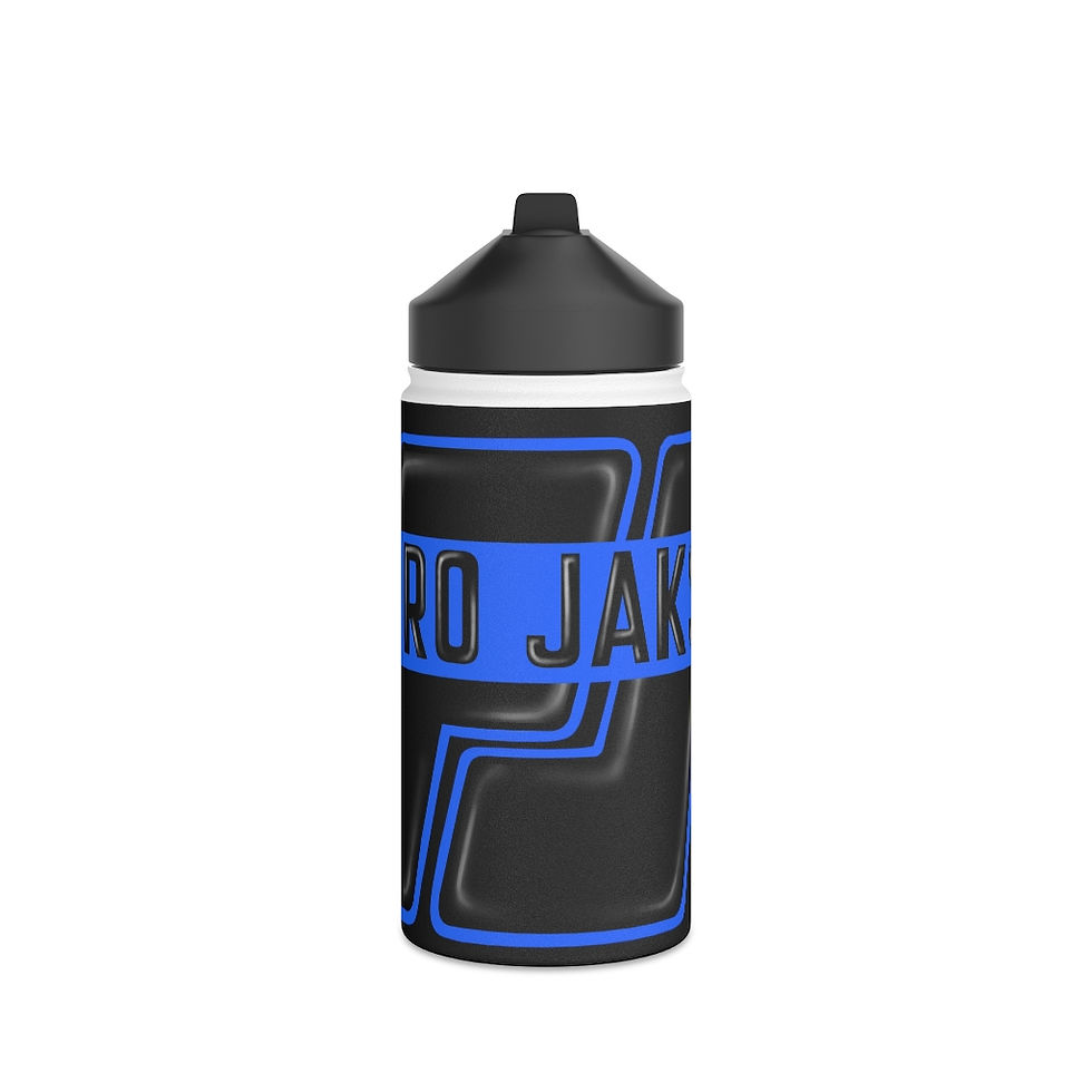 Thumbnail: ProJaks Jaxx Stainless Steel Water Bottle, Standard Lid