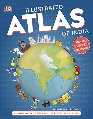 Illustrated Atlas of India book cover