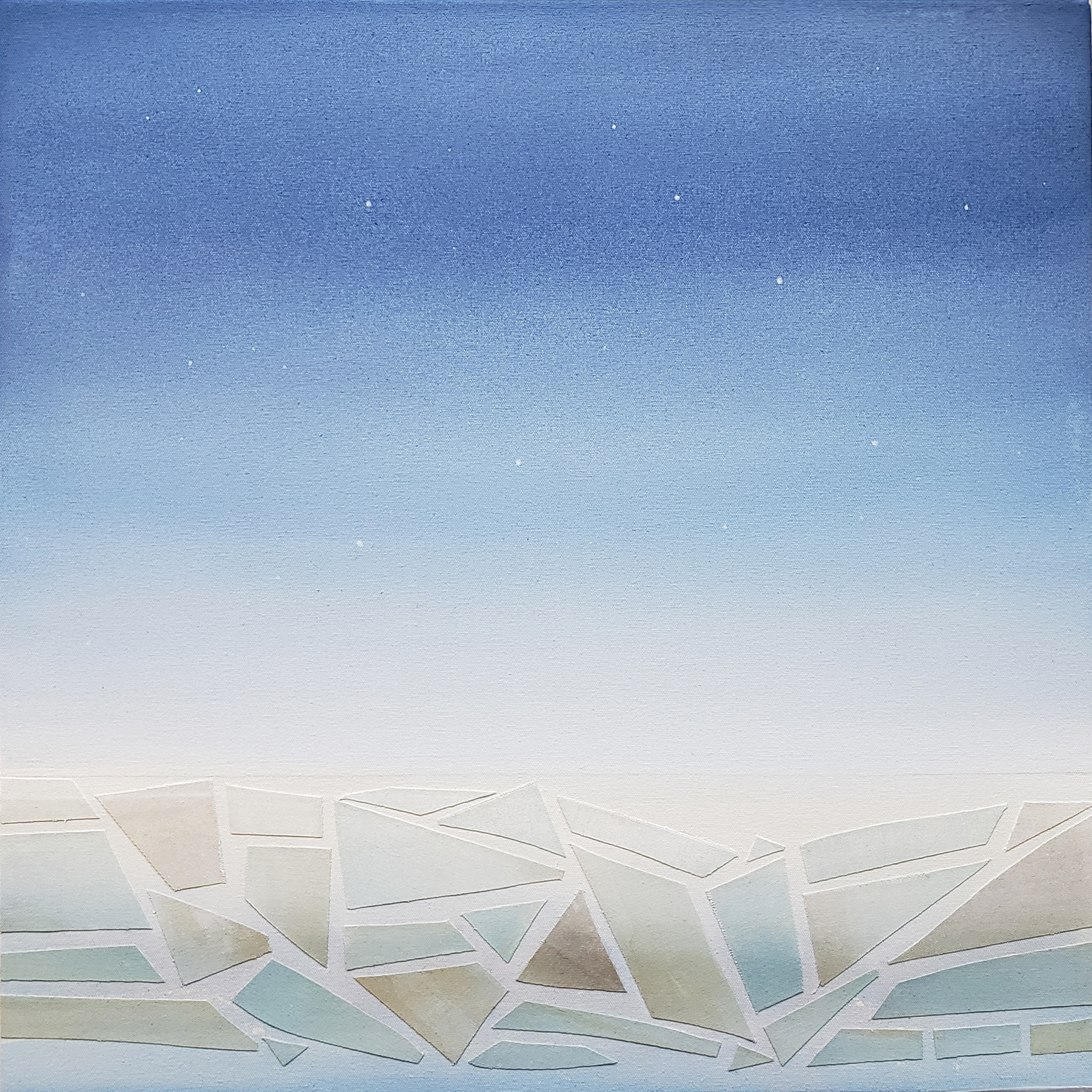 Stars over the Frozen Lake