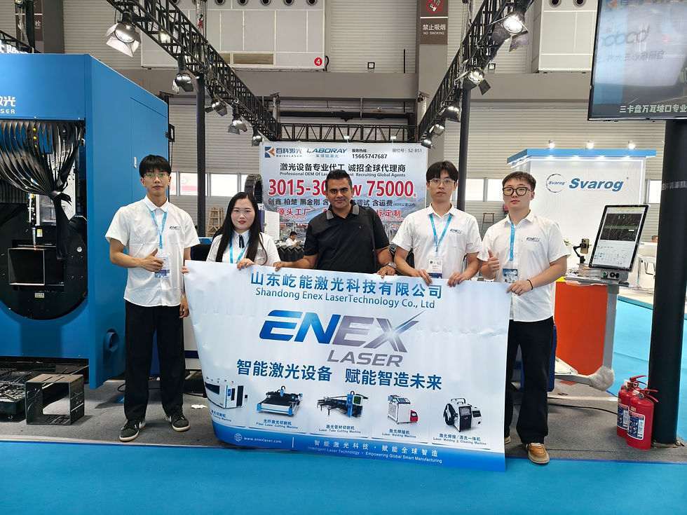 ENEXLASER Successfully Concludes Its Appearance at The 29th Qingdao International Machine Tool Exhibition (JM2026)