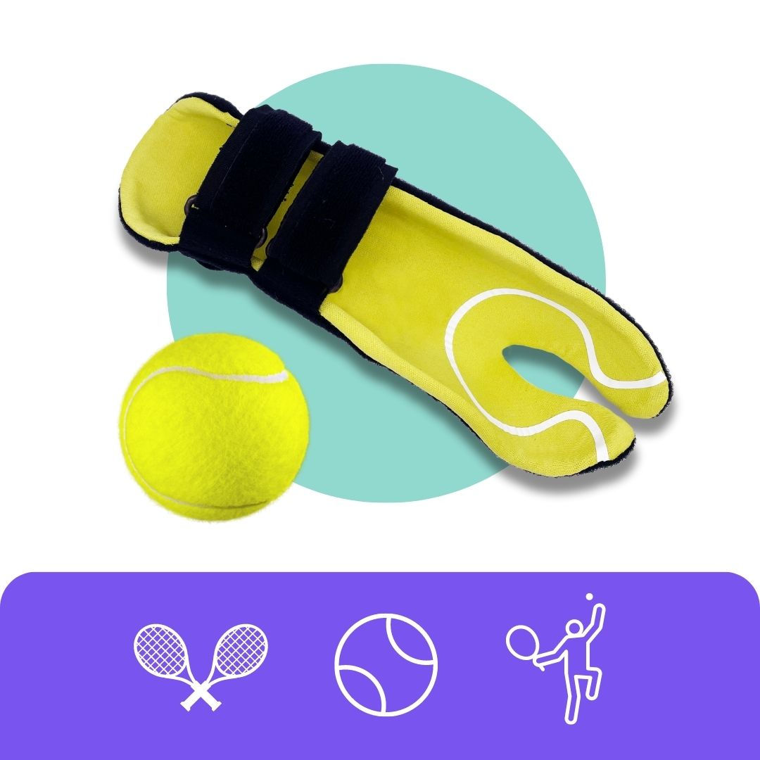 Prosthetic arm for tennis