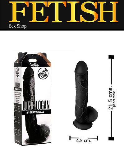 Dildo Master Cock Long Logan 10"