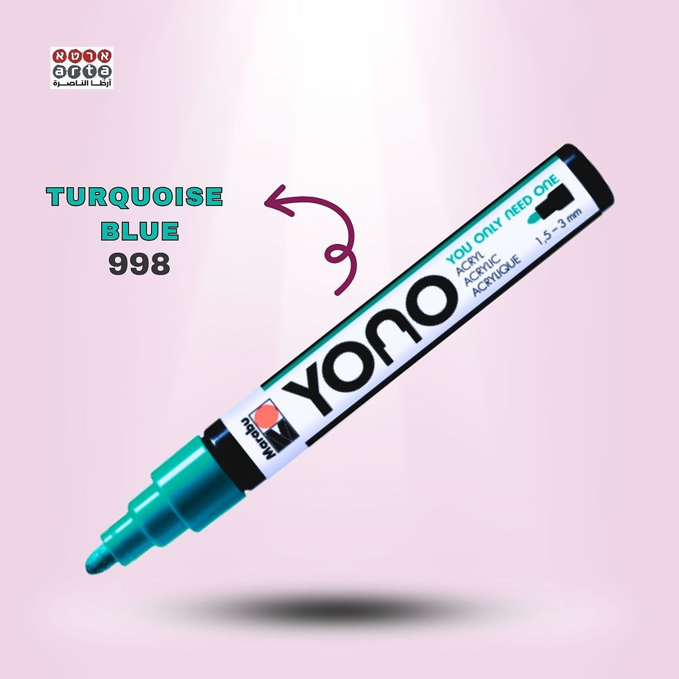 תמונה ממוזערת: טוש אקרילי עגול - YONO