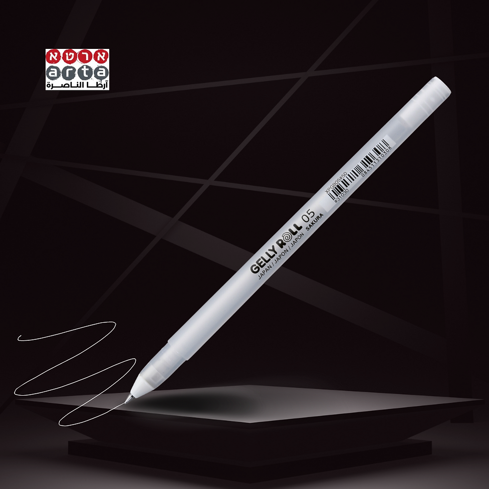 תמונה ממוזערת: Gelly roll pen - עט ג'ל לבן