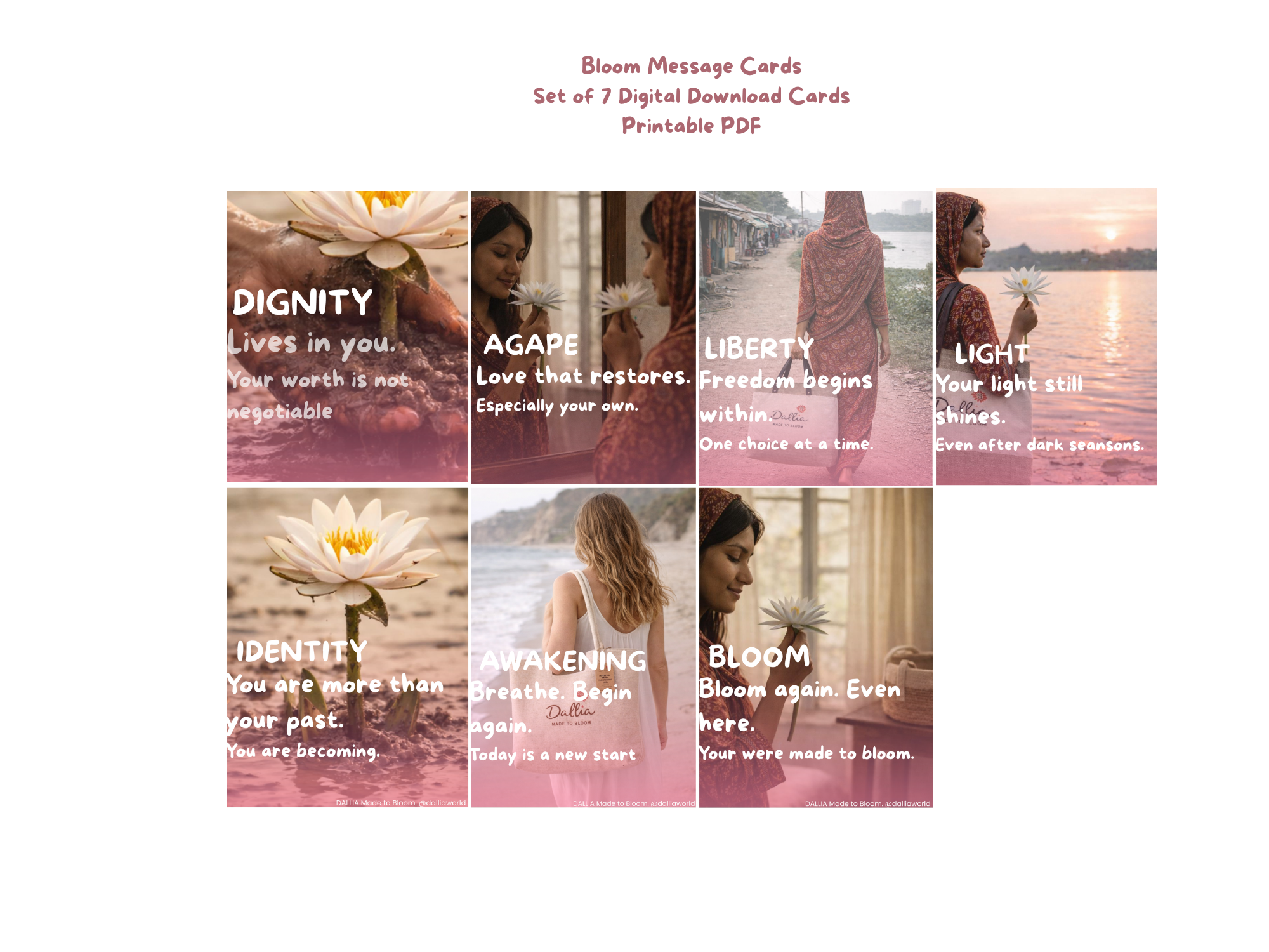 Words can bloom just like flowers