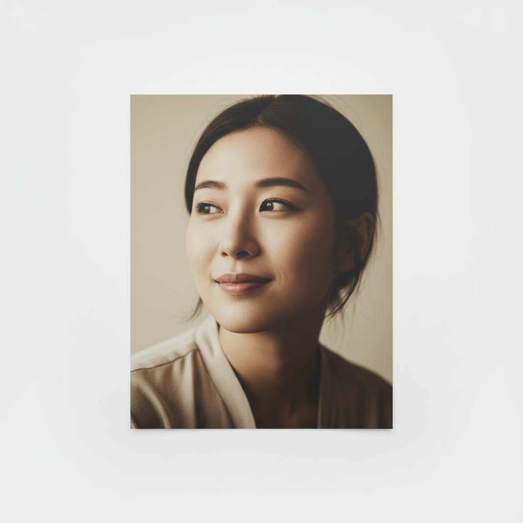 Captivating Portrait Print