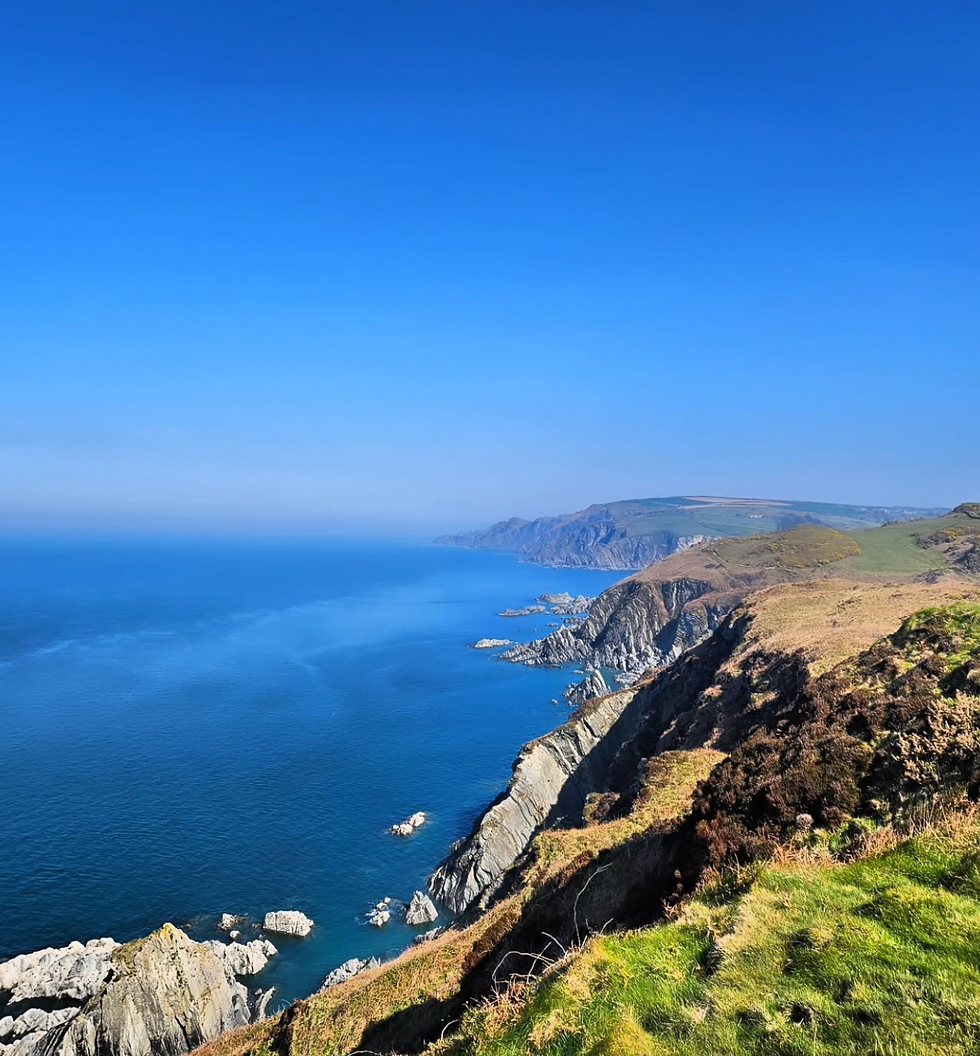 Day 7: A Beautiful Day with a Rough Ending (Ilfracombe to North Morte)