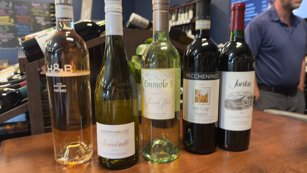 Complimentary tasting: Crown