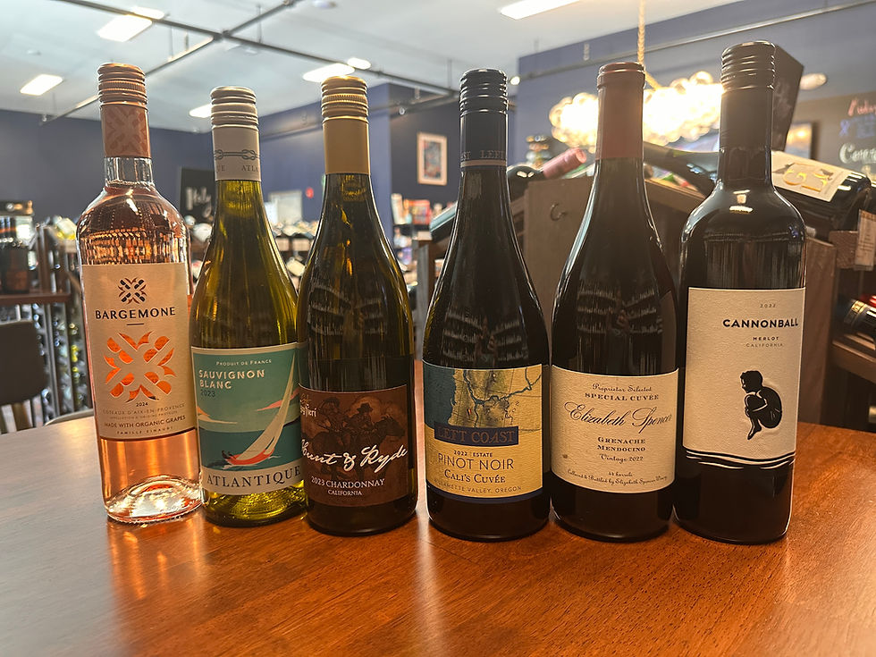 Complementary Tasting: Rush Wines