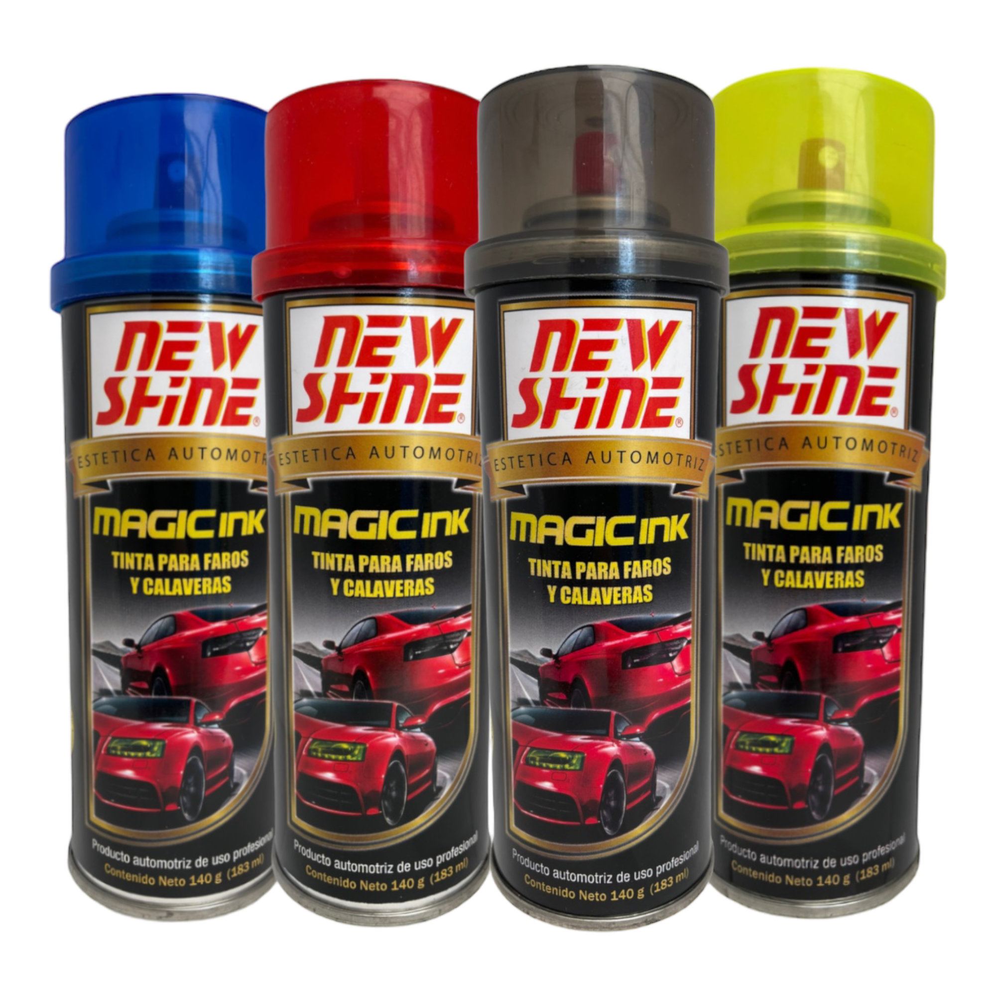 NEW SHINE Magic Ink Tinta para Faros y Calaveras