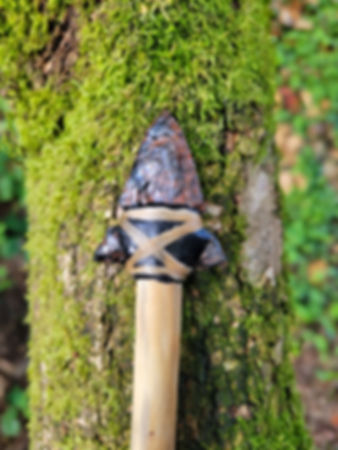 Obsidian Arrow with Wildcrafted Accents