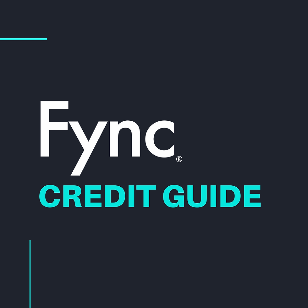 Fync Credit Guide