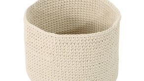 Moore Knitted Cotton Sundries Basket