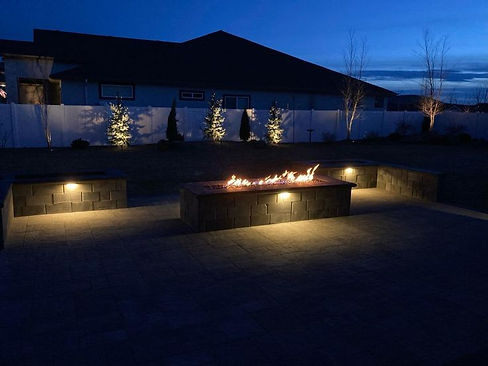 Sunset Landscaping LLC Backyard
