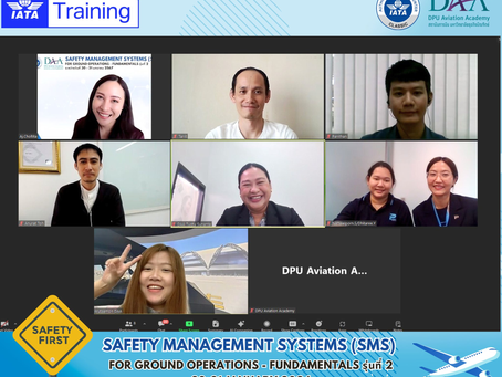 IATA, Safety Management Systems for Ground Operations - Fundamentals (Online course) รุ่นที่ 2