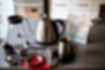 espresso setup with coffee from Little Wolf